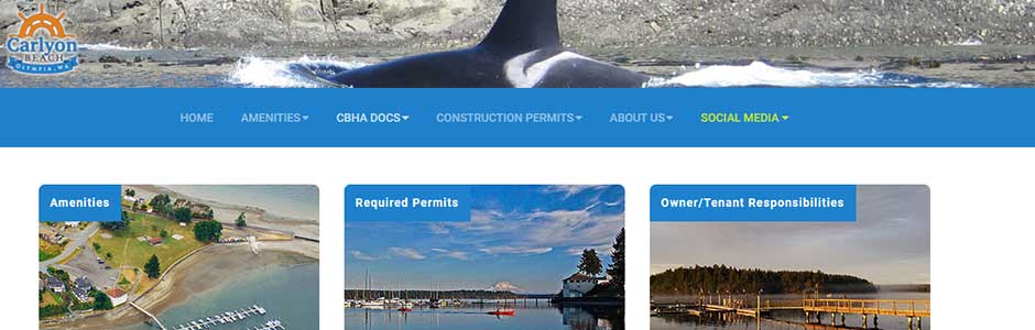 Carlyon Beach HOA Website